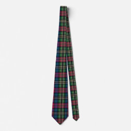 Eleganta mörka färger Plaid Gingham Mönster Slips