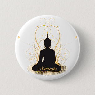 Eleganta Namaste Buddha Knapp