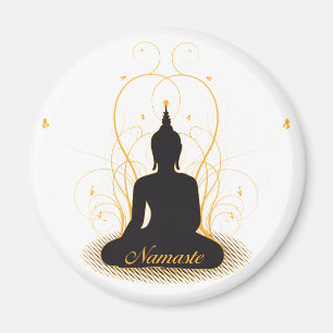 Eleganta Namaste Buddha Magnet