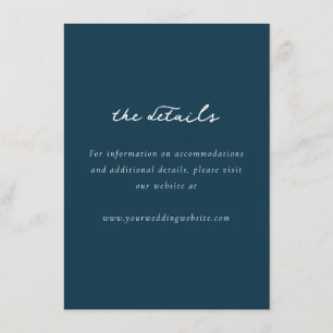 Eleganta Naviga Typografiska Detaljer Tilläggskort
