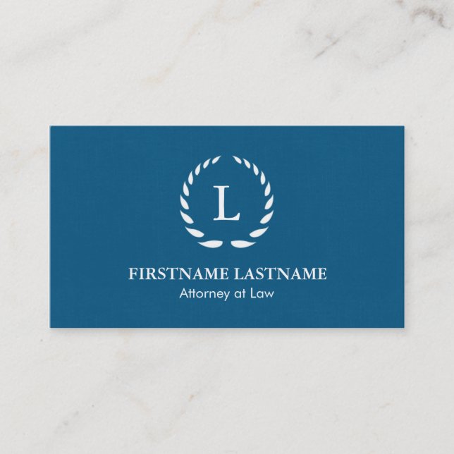 Eleganta och moderna advokatvisitkortar visitkort (Framsida)