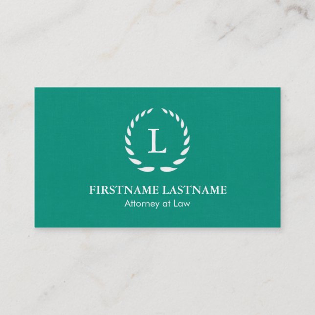 Eleganta och moderna advokatvisitkortar visitkort (Framsida)