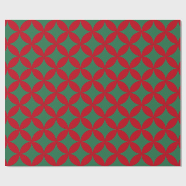 Eleganta ovaler jul & alla tillfällen presentpapper (Platt)