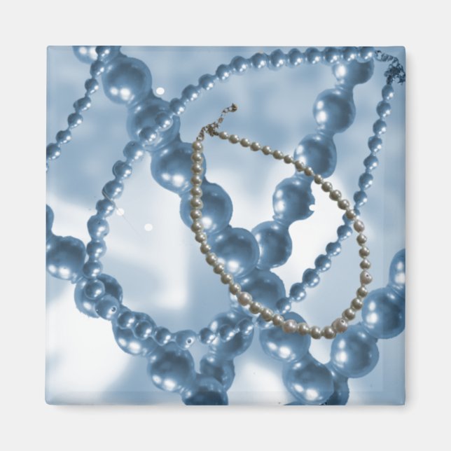 Eleganta pärlor magnet (Framsidan)