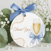 Eleganta pärlor & Prosecco Bröllopsfest Tacksamhet