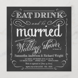 Eleganta pars möhippainbjudningar inbjudningar