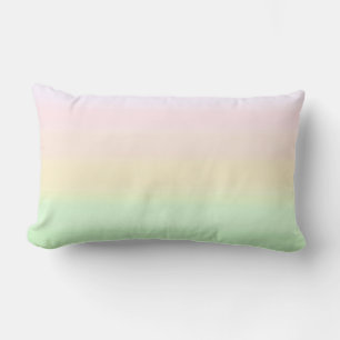 Eleganta Pastellfärger Gradient Lumbarkudde