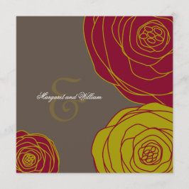 Eleganta ro som gifta sig inbjudan