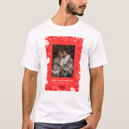 Eleganta röda hjärtan Gott Alla hjärtans dag 1 Fot T Shirt