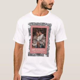 Eleganta röda hjärtan Gott Alla Hjärtans Dag 1 Fot T Shirt