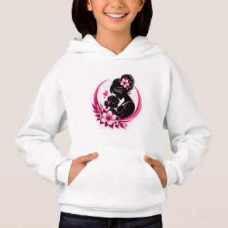 Eleganta rosa blommor moderskap kärlek kvinnor t shirt