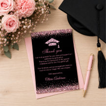 Eleganta rosa diamanter Examen tack