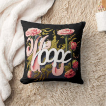 Eleganta rosa rosor Hope typografi