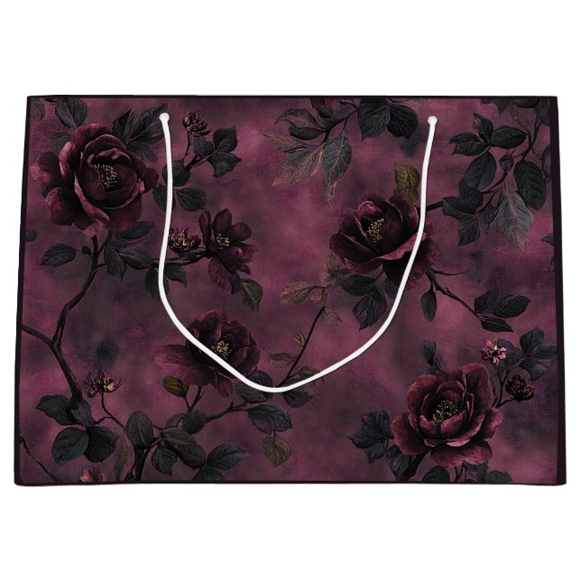 Eleganta rosor. Djup rosa bakgrund.  (Framsidan)
