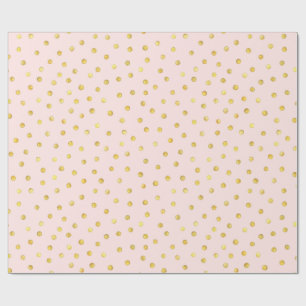 Eleganta rosor och guld omkullkastar konfettiar presentpapper