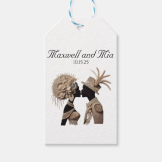 Eleganta servetter för bröllopsfest presentetikett