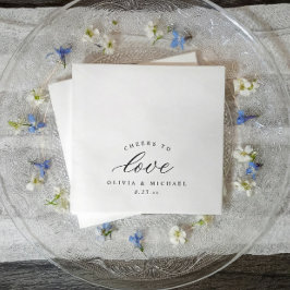 Eleganta skål till kärlek Gammalt pengar Klassisk  Pappersservett