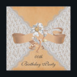 Eleganta snörefödelsedagsfest inbjudan<br><div class="desc">Våra inbjudningar kan lätt skräddarsy som en härlig födelsedagsfest inbjudan för den speciella födelsedaghändelse. Skräddarsy våra inbjudningar med din favorit- färg och stil av stilsorten och alla viktig information om födelsedagsfest för dina gäster. Skapa den perfekta födelsedagsfest inbjudan för din speciella händelse i dag!</div>