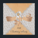 Eleganta snörefödelsedagsfest inbjudan<br><div class="desc">Våra inbjudningar kan lätt skräddarsy som en härlig födelsedagsfest inbjudan för den speciella födelsedaghändelse. Skräddarsy våra inbjudningar med din favorit- färg och stil av stilsorten och alla viktig information om födelsedagsfest för dina gäster. Skapa den perfekta födelsedagsfest inbjudan för din speciella händelse i dag!</div>