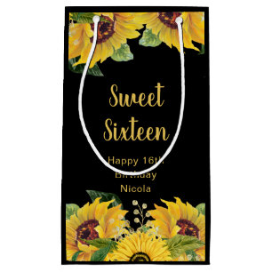 Eleganta solrosor och lövverk Sweet Sixteen