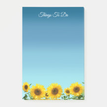 Eleganta solrosor på himmelsblå Att Göra