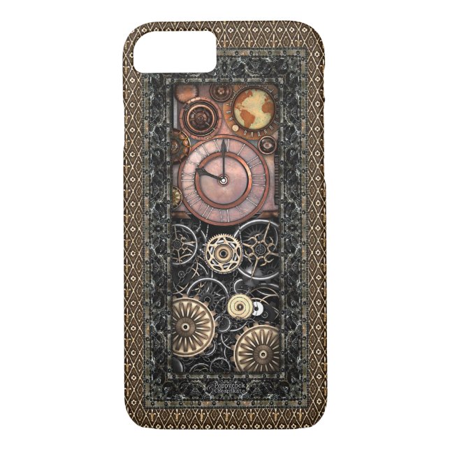 Eleganta Steampunk #2 Case-Mate iPhone Skal (Baksida)