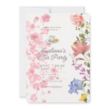 Eleganta Tekaffestvibbar – Vintage Blommig Stil