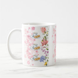 Eleganta tepartystämningar – Vintage blomsterstil Kaffemugg