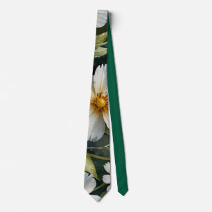 Eleganta vackra vita blommor akvarell chic slips