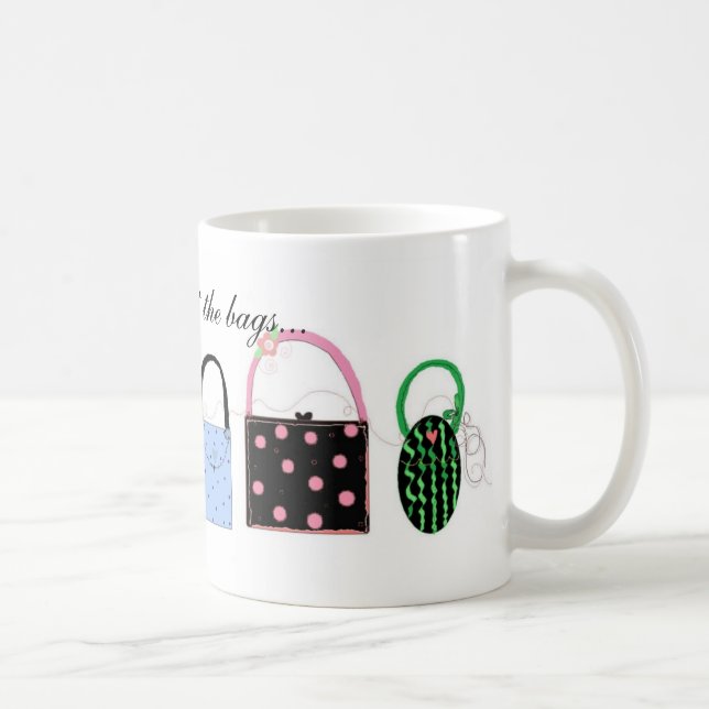Eleganta väskor kaffemugg (Höger)