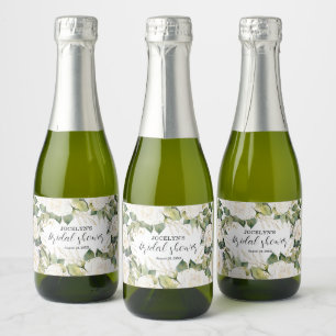 Eleganta vita rosor bröllopsdusch