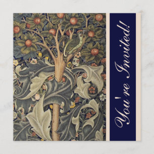 Eleganta William Morris inbjudningar