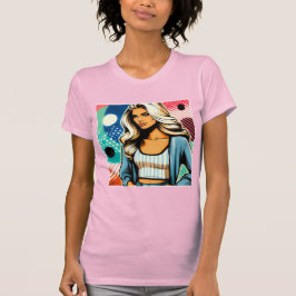 Elegante Dame T Shirt
