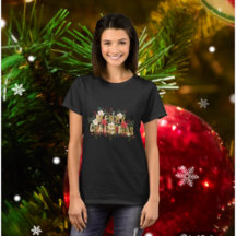 Elegante Guld Typography God jul