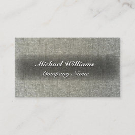 ELEGANTE METAL PROFESIONAL TELA BRILLO METALICO VISITKORT