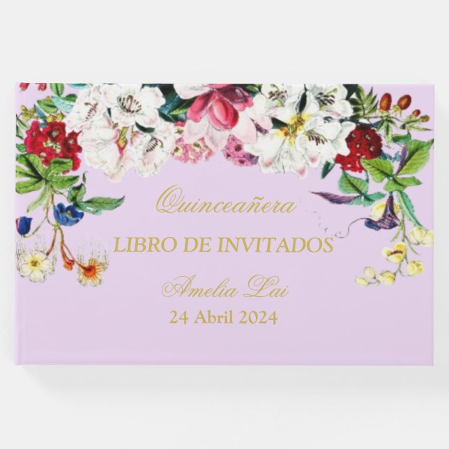 Elegante <moderno Minimalista Gästböcker (Framsida)