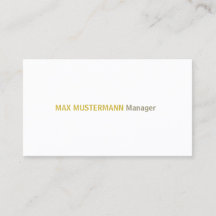 Elegante Visitenkarten