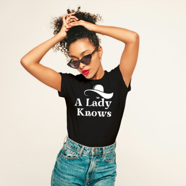 eleganten "A Dam Knows" T Shirt (Skapare uppladdad)