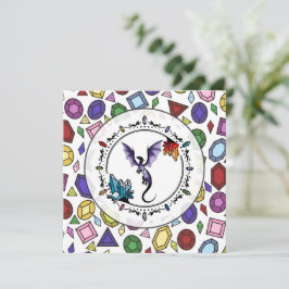 Eleganten Amethyst Dragon Bright Fantasy Gemstone