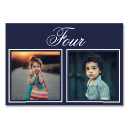 Eleganten Anpassningsbar Färg Bordsnummer