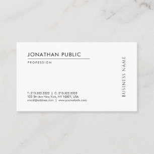 Eleganten anpassningsbar Modern Simple Template Pr Visitkort