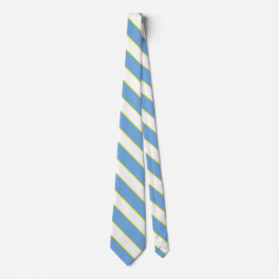 Eleganten Argentina Flagga Färg Slips