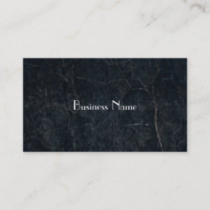 Eleganten Black Stone Abstrakt Grunge Struktur Visitkort
