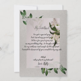 Eleganten blir min bridesmedasjukinbjudan inbjudningar