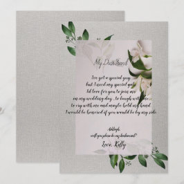 Eleganten blir min bridesmedasjukinbjudan inbjudningar