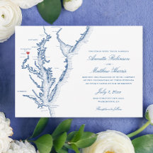 Eleganten Bröllop i Washington DC Karta