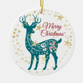 Eleganten Ceram för  för jultomten Julgransprydnad Keramik