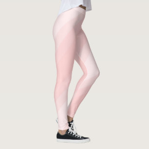 Eleganten Cute Modern Pastel Light Peach Rand Leggings