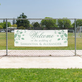 Eleganten Eucalyptus Löv Välkommen Bröllop