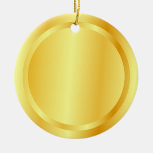 Eleganten Faux Guld Metallic Search - mallcirkel Julgransprydnad Keramik